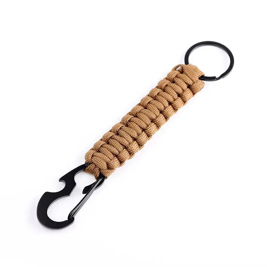 Survival Paracord Carabiner Keychain OrraWild