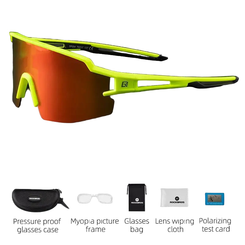 ROCKBROS Glasses – Windproof Sports OrraWild