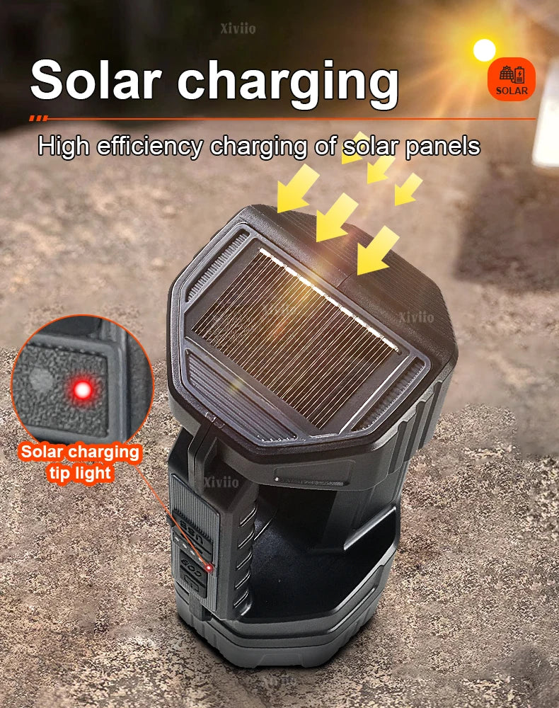 Tactical Solar/USB Spotlight OrraWild