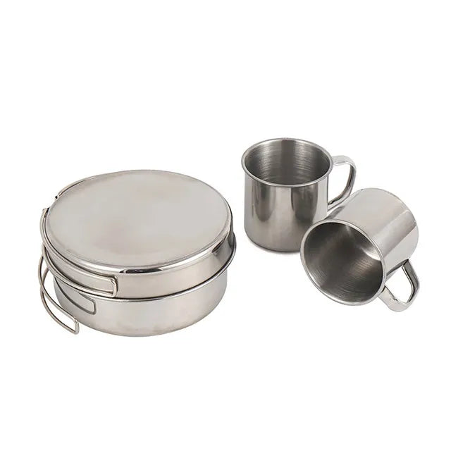 8-Piece Camping Cookware Set OrraWild