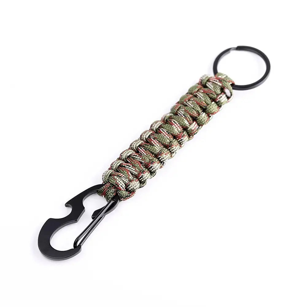 Survival Paracord Carabiner Keychain OrraWild
