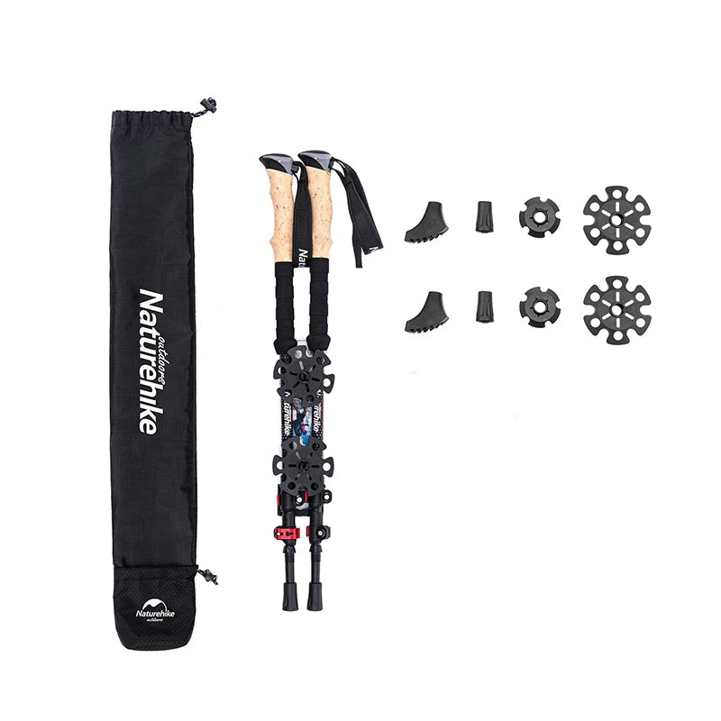Naturehike Carbon Fiber Trekking Poles 2pcs OrraWild