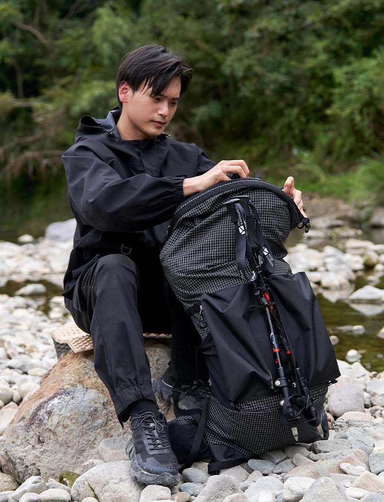 MOBI GARDEN Camping Hiking Backpack 48+8L OrraWild