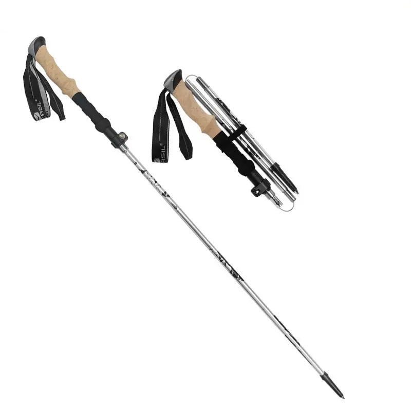 Carbon Fiber 5-Section Ultralight Trekking Poles OrraWild