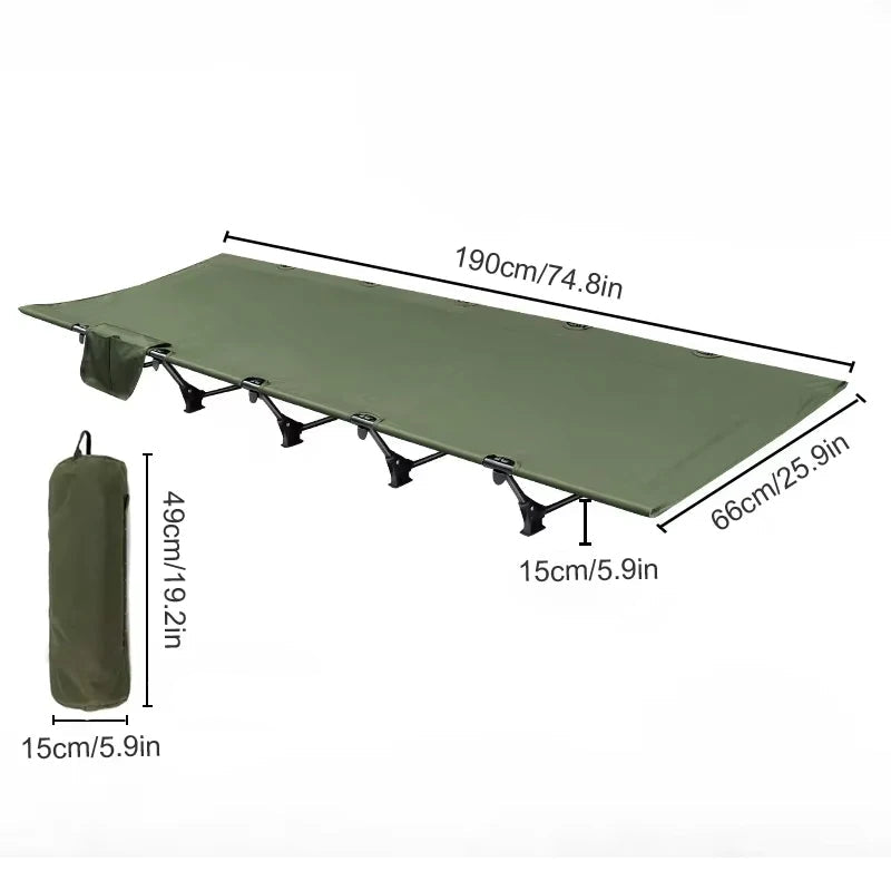 WESTTUNE Portable Folding Camping Cot OrraWild