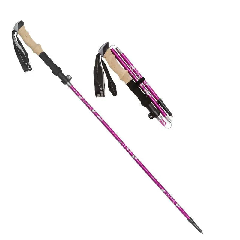 Carbon Fiber 5-Section Ultralight Trekking Poles OrraWild