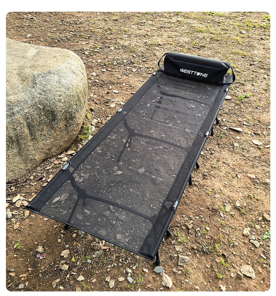 WESTTUNE Ultralight Mesh Camping Cot OrraWild