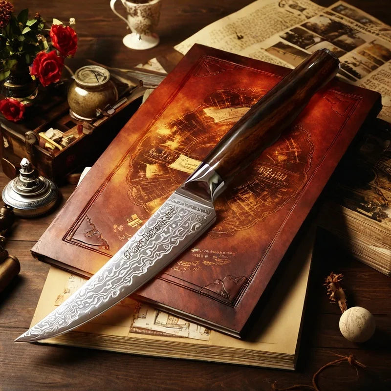 Damascus Knife OrraWild