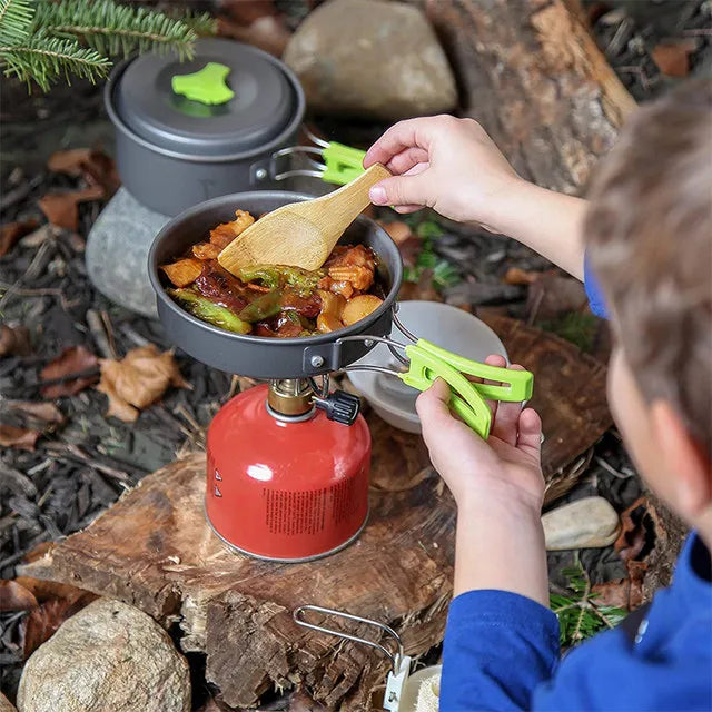 12-Piece Adventure Camping Cookware Set OrraWild
