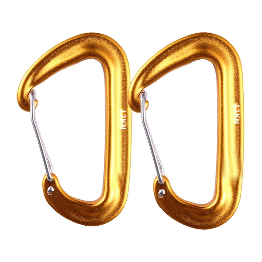 Heavy-Duty D-Ring Carabiner Clips OrraWild