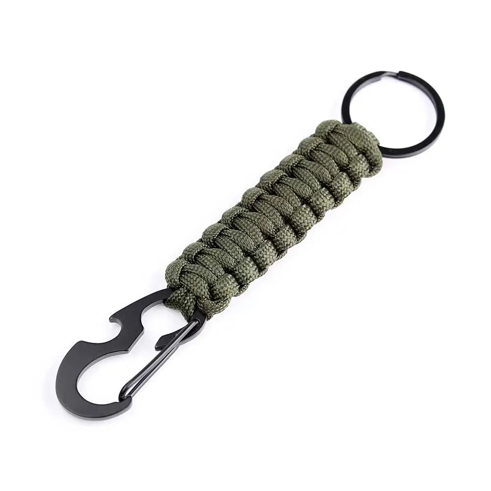 Survival Paracord Carabiner Keychain OrraWild