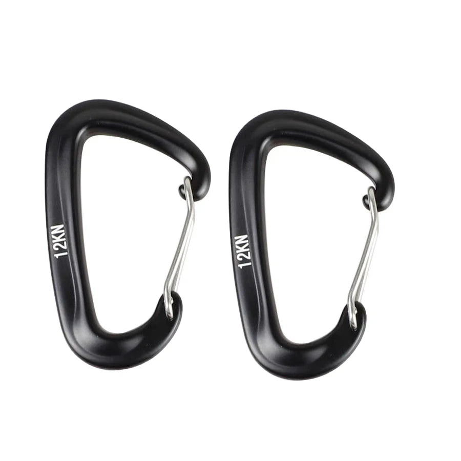Heavy-Duty D-Ring Carabiner Clips OrraWild