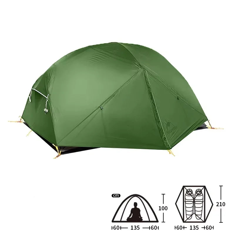 Naturehike Mongar Backpacking Tent OrraWild