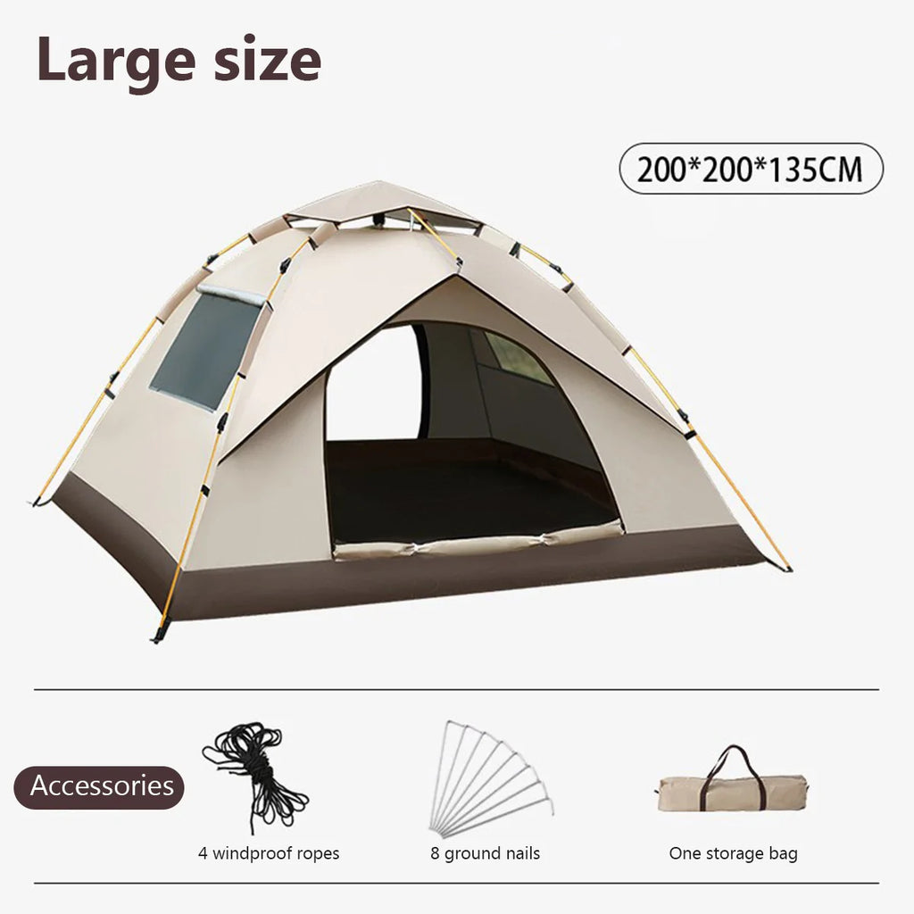 Automatic Pop-Up All-Weather Camping Tent OrraWild