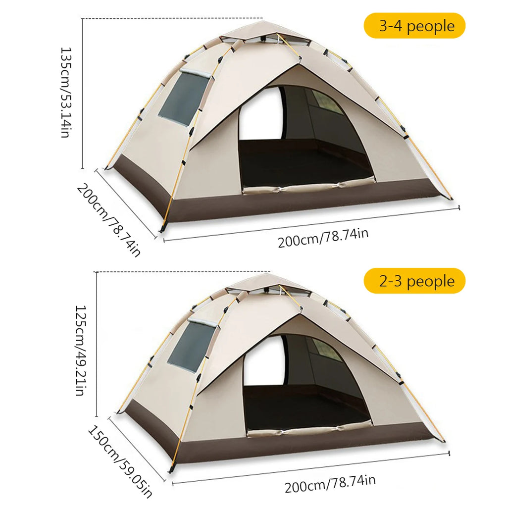 Automatic Pop-Up All-Weather Camping Tent OrraWild