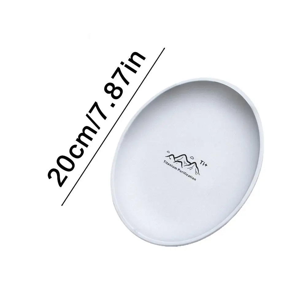 Ultralight Titanium Camping Plate OrraWild