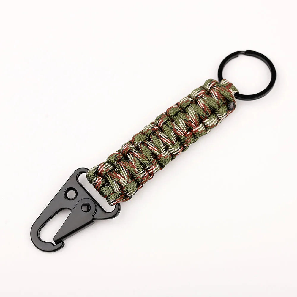 Survival Paracord Carabiner Keychain OrraWild