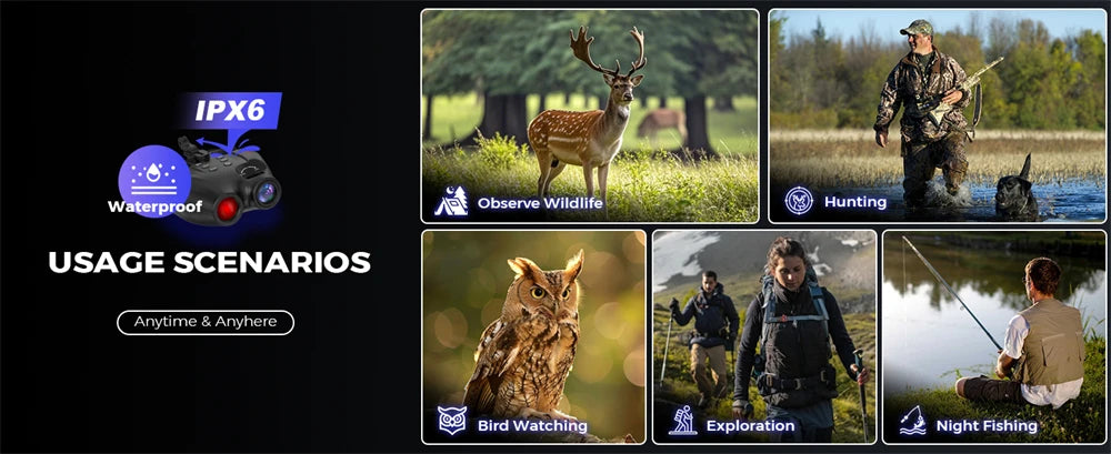 GTGUARD N4 Night Vision Binoculars OrraWild