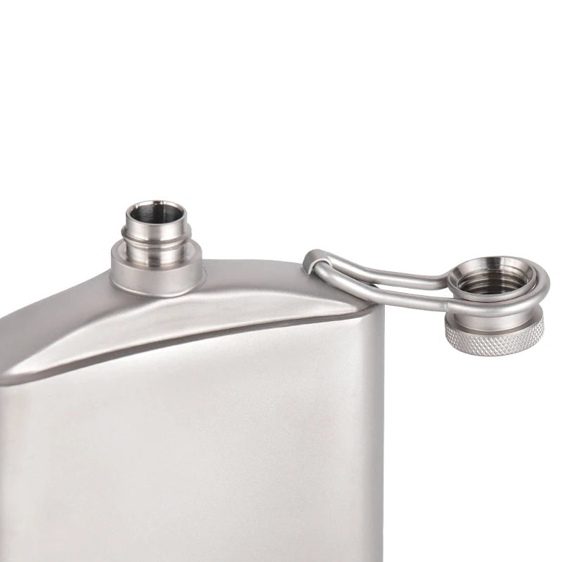 Tiartisan Titanium Hip Flask with Funnel OrraWild