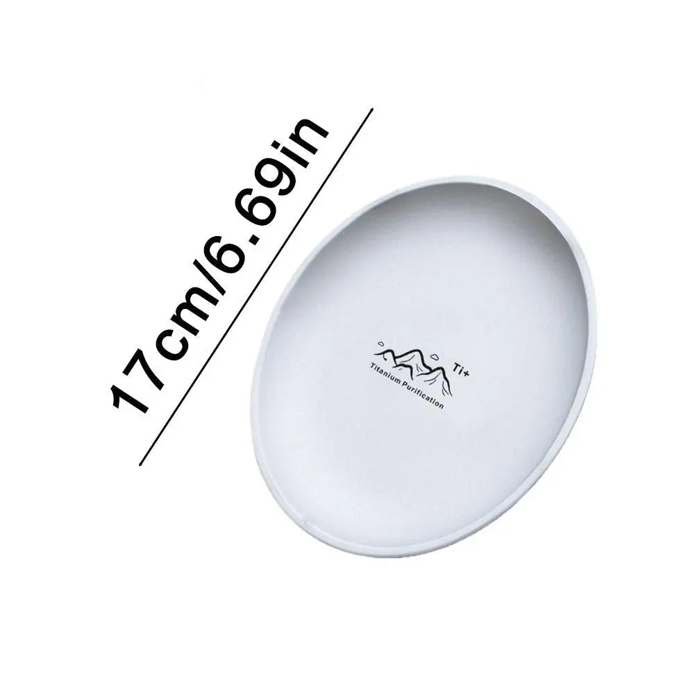 Ultralight Titanium Camping Plate OrraWild