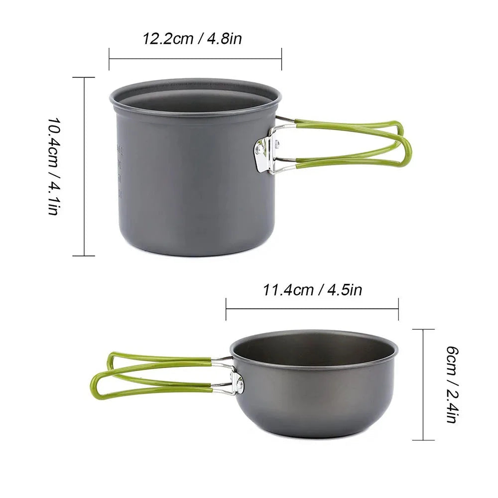 Ultralight Camping Cookware Set OrraWild