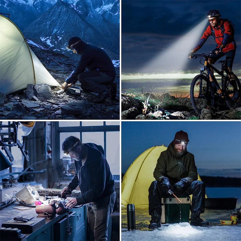 USB Rechargeable 6-Mode Headlamp OrraWild