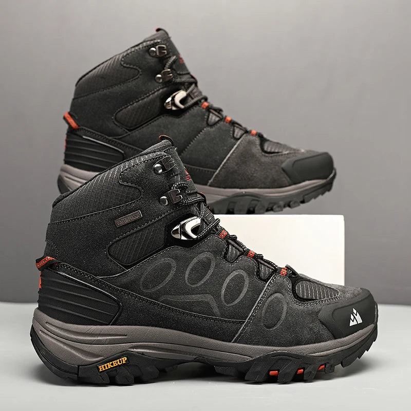 HIKEUP Men’s High-Top Hiking Boots OrraWild