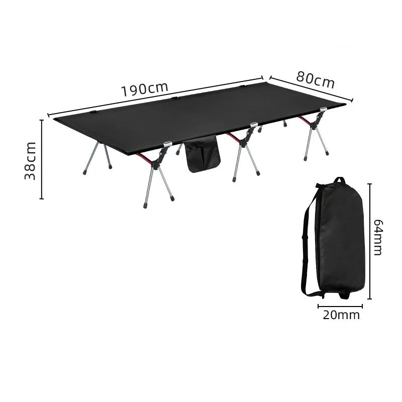 Lohascamping 90cm Ultralight Folding Camping Cot OrraWild