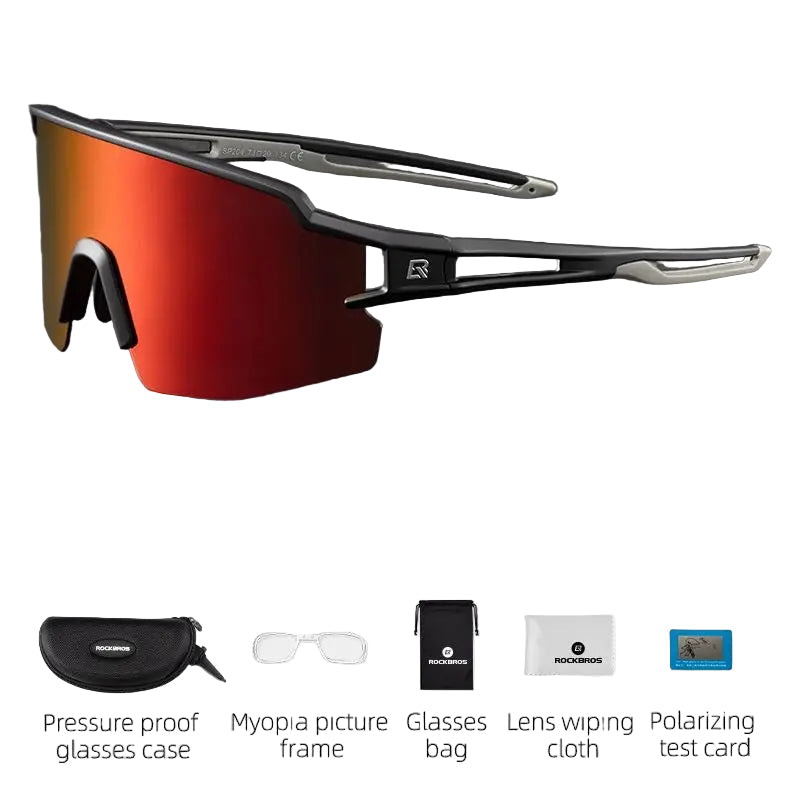 ROCKBROS Glasses – Windproof Sports OrraWild