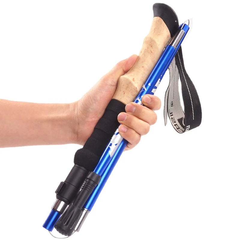 Carbon Fiber 5-Section Ultralight Trekking Poles OrraWild