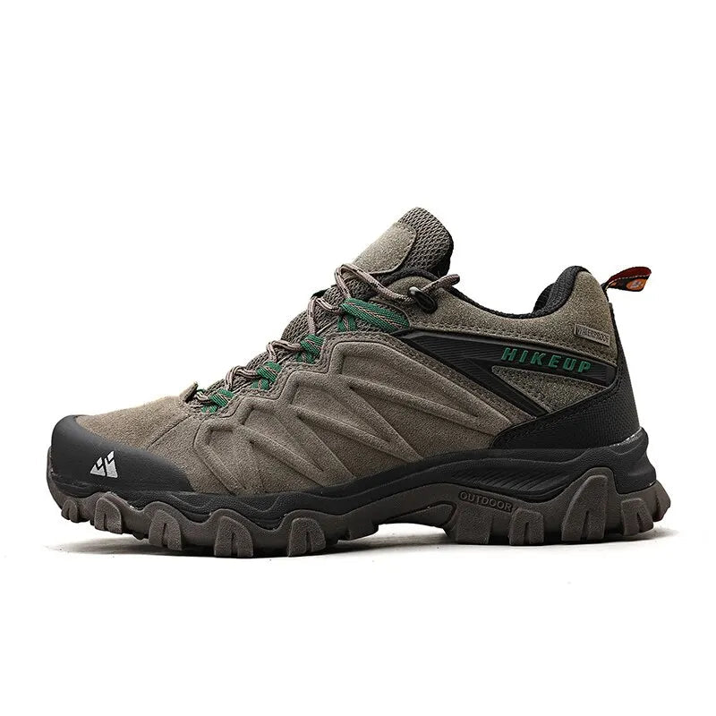 HIKEUP Men’s Leather Hiking Shoes OrraWild