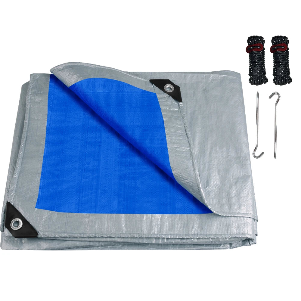 Large Waterproof PE Tarp Sheet OrraWild