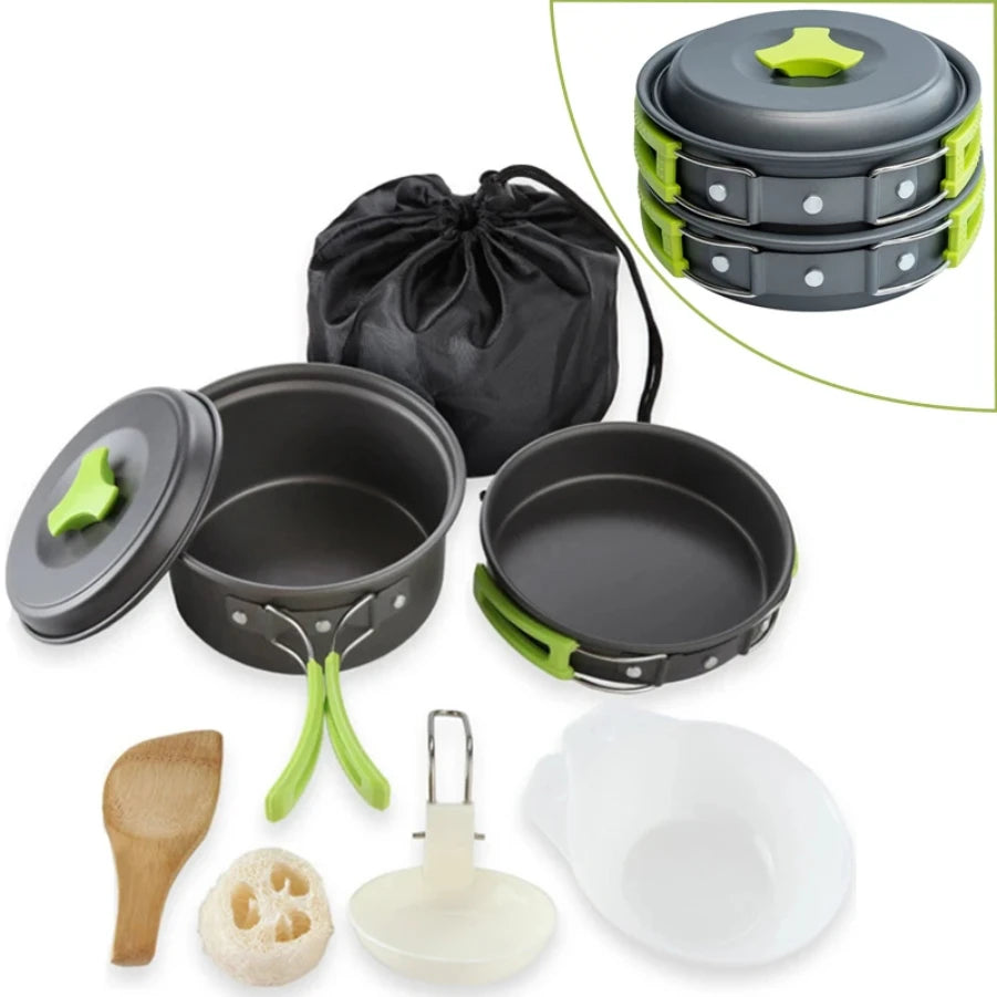 12-Piece Adventure Camping Cookware Set OrraWild