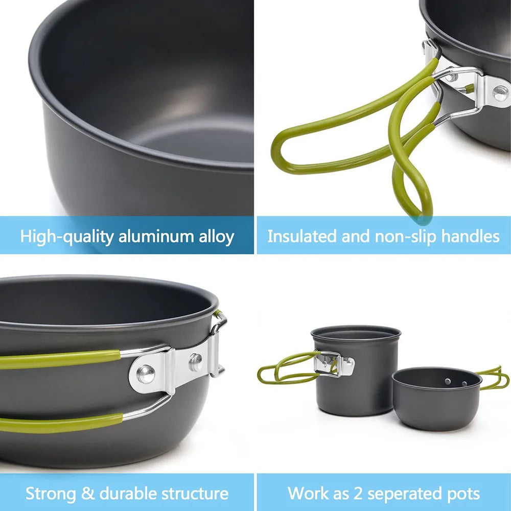 Ultralight Camping Cookware Set OrraWild