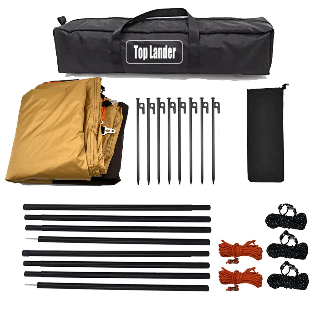 Large Oxford Camping Tarp OrraWild