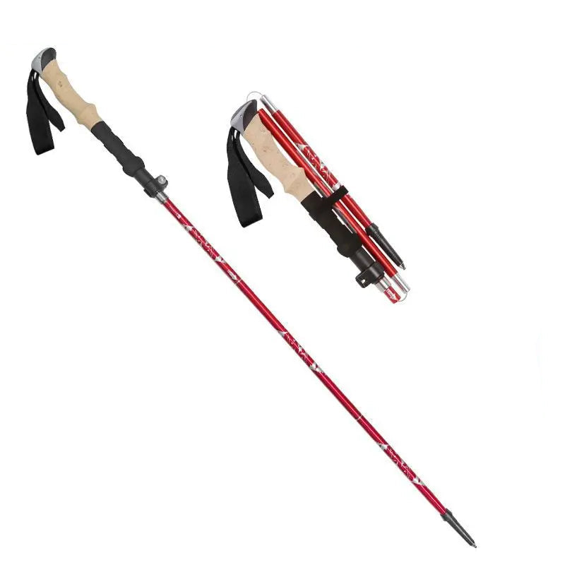 Carbon Fiber 5-Section Ultralight Trekking Poles OrraWild