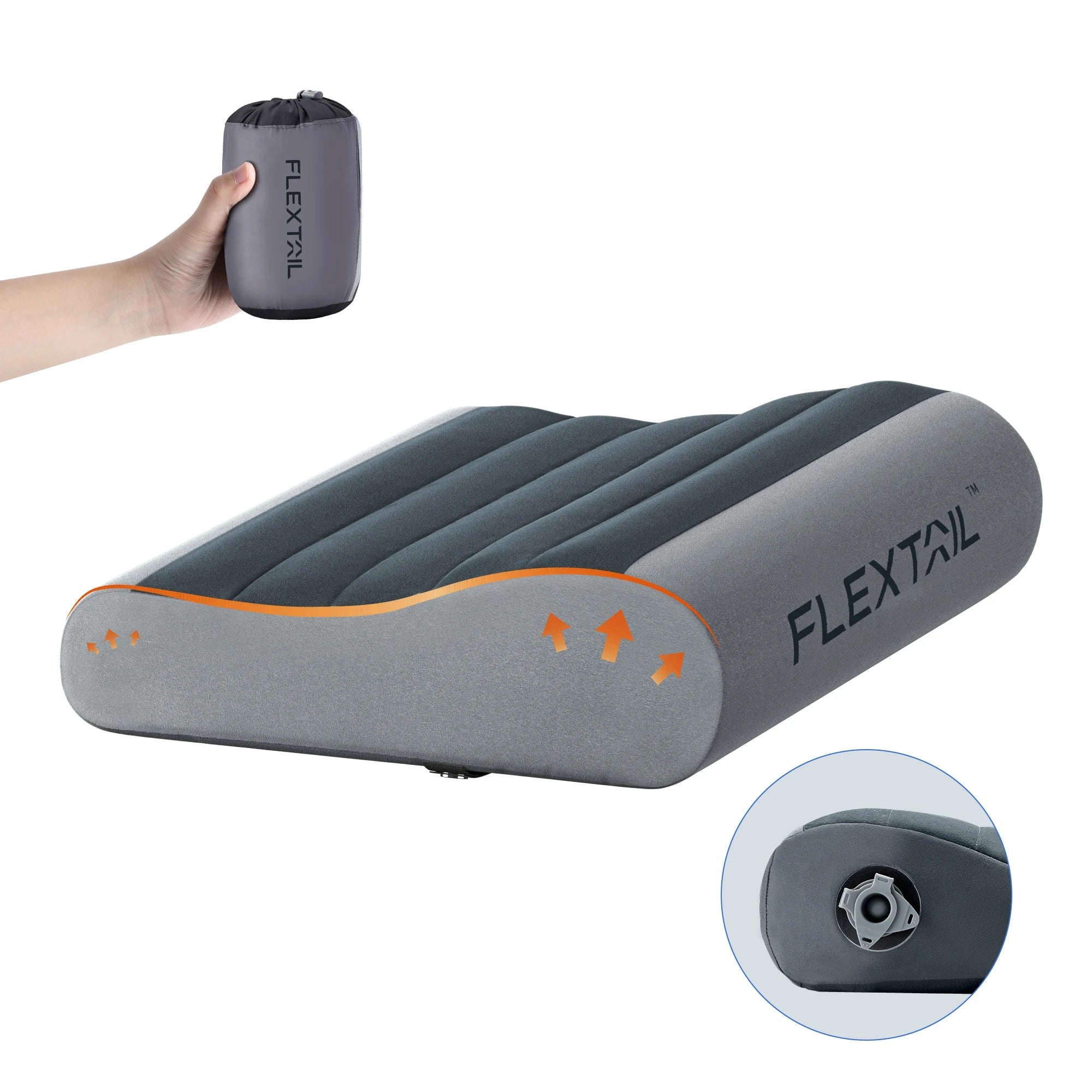 FLEXTAIL Inflatable Camping Pillow OrraWild