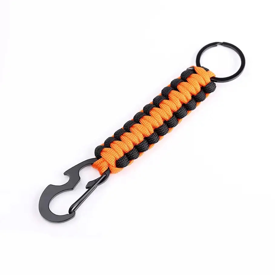 Survival Paracord Carabiner Keychain OrraWild
