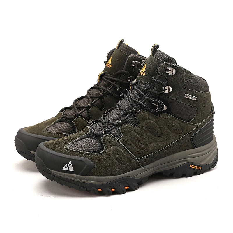 HIKEUP Men’s High-Top Hiking Boots OrraWild